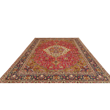 Tappeto Originale Tabriz Persia 247x340 Rosso R