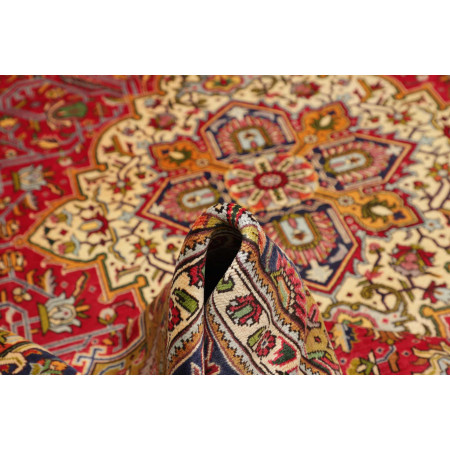 Tappeto Originale Tabriz Persia 247x340 Rosso R