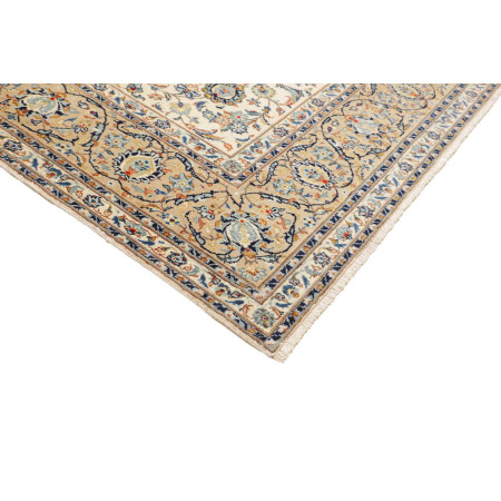 Tappeto Originale Kashan Persia 237x360 Avorio