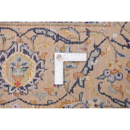 Tappeto Originale Kashan Persia 237x360 Avorio