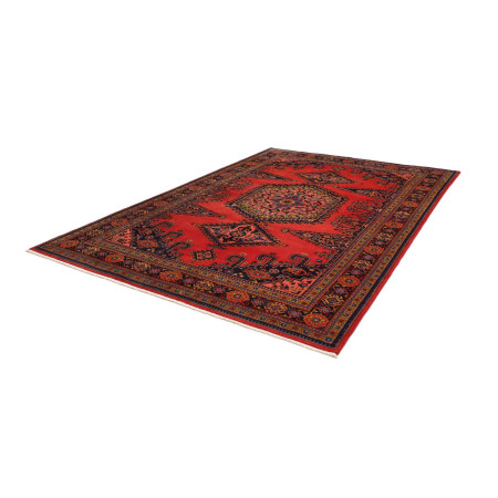 Hand Made Rug Wiss Persia 230x330 Red Dark Blue
