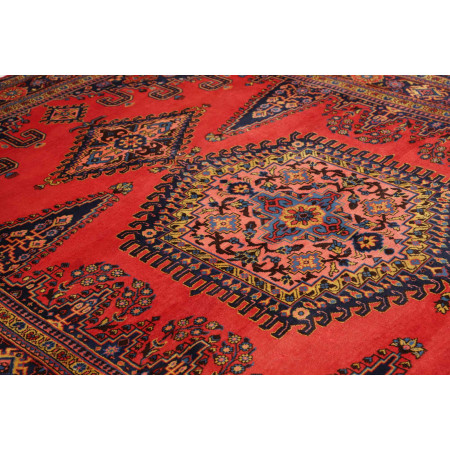 Hand Made Rug Wiss Persia 230x330 Red Dark Blue