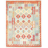 Kilim 155x203 Cm Kilim Afghanistan, Hand-carded Wool, Square