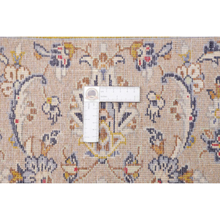 Hand Made Rug Kashan Persia 258x358 Ivory Blue