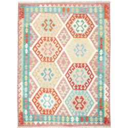 Kilim 155x209 Cm Kilim, Afghanistan, Hand-carded Wool