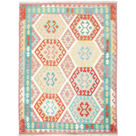 Kilim 155x209 Cm Kilim, Afghanistan, Hand-carded Wool