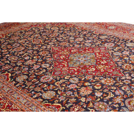 Tappeto Originale Kashan Persia 308x428 Rosso B