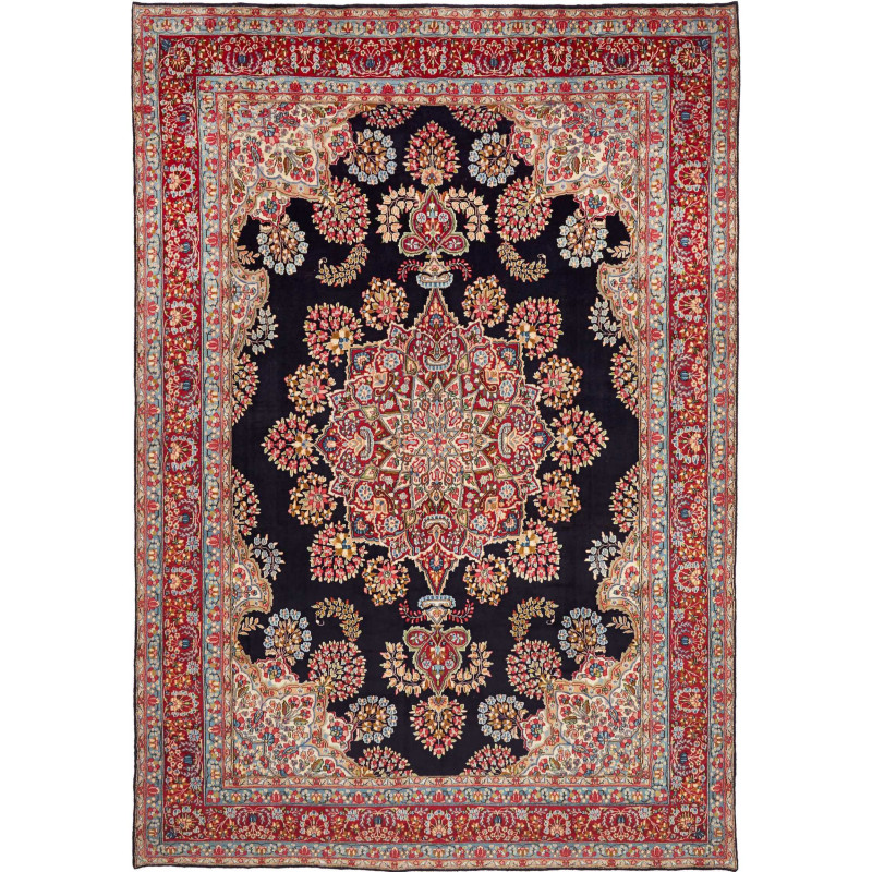 Hand Made Rug Kerman Persia 290x415 Dark Blue R