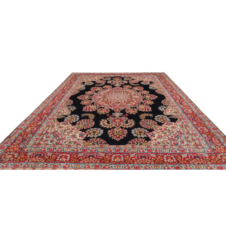 Hand Made Rug Kerman Persia 290x415 Dark Blue R