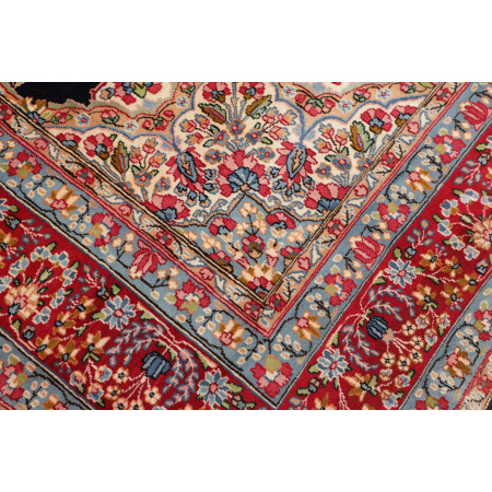 Hand Made Rug Kerman Persia 290x415 Dark Blue R