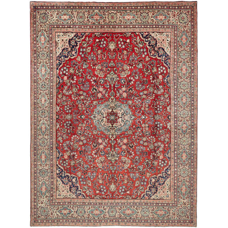 Tappeto Originale Sarough Persia 322x435 Rosso