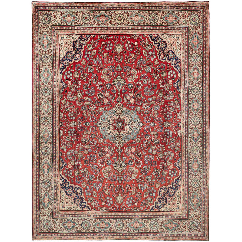 Tappeto Originale Sarough Persia 322x435 Rosso