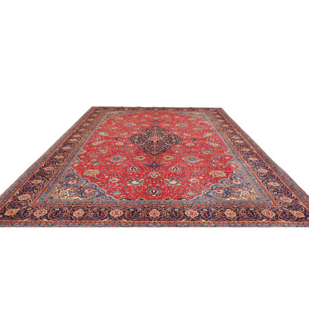 Tappeto Originale Sarough Persia 295x390 Rosso