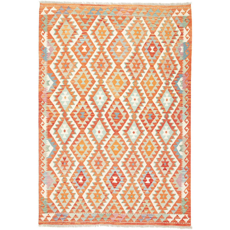 Kilim 173x249 Cm Kilim, Afghanistan, Hand-carded Wool
