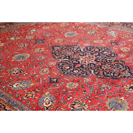 Tappeto Originale Sarough Persia 295x390 Rosso