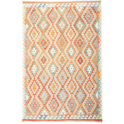 Kilim 170x252 Cm Afghan Kilim, Hand-carded Wool, Cotton,