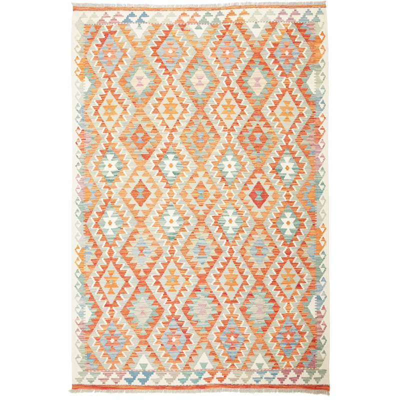 Kilim 170x252 Cm Afghan Kilim, Hand-carded Wool, Cotton,