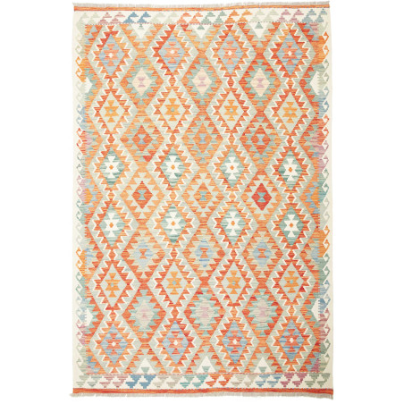 Kilim 170x252 Cm Afghan Kilim, Hand-carded Wool, Cotton,