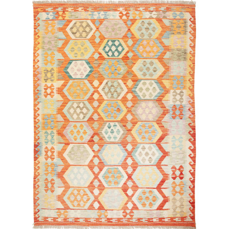 Kilim 173x240 Cm Kilim Afghanistan, Hand-carded Wool, 0.3 Cm