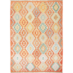 Kilim 178x240 Cm Afghan Kilim Hand-carded Wool