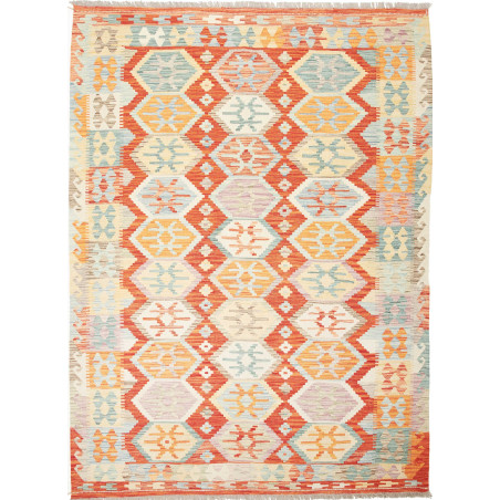 Kilim 176x240 Cm Kilim, Afghanistan, Hand-carded Wool (warp: