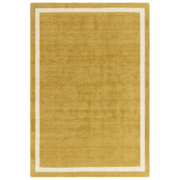 Tappeto ALBI geometrico giallo senape e beige 16