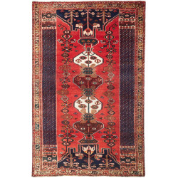 Shiraz 163x260 Cm Shiraz Persia Hand-carded Wool Cotton