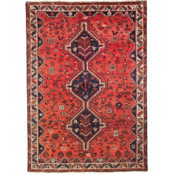 Shiraz 177x245 Cm Shiraz, Persia, Hand-carded Wool (cotton