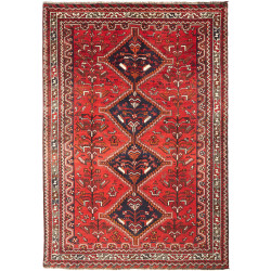 Shiraz 180x260 Cm Shiraz, Persia, Hand-carded Wool, Cotton