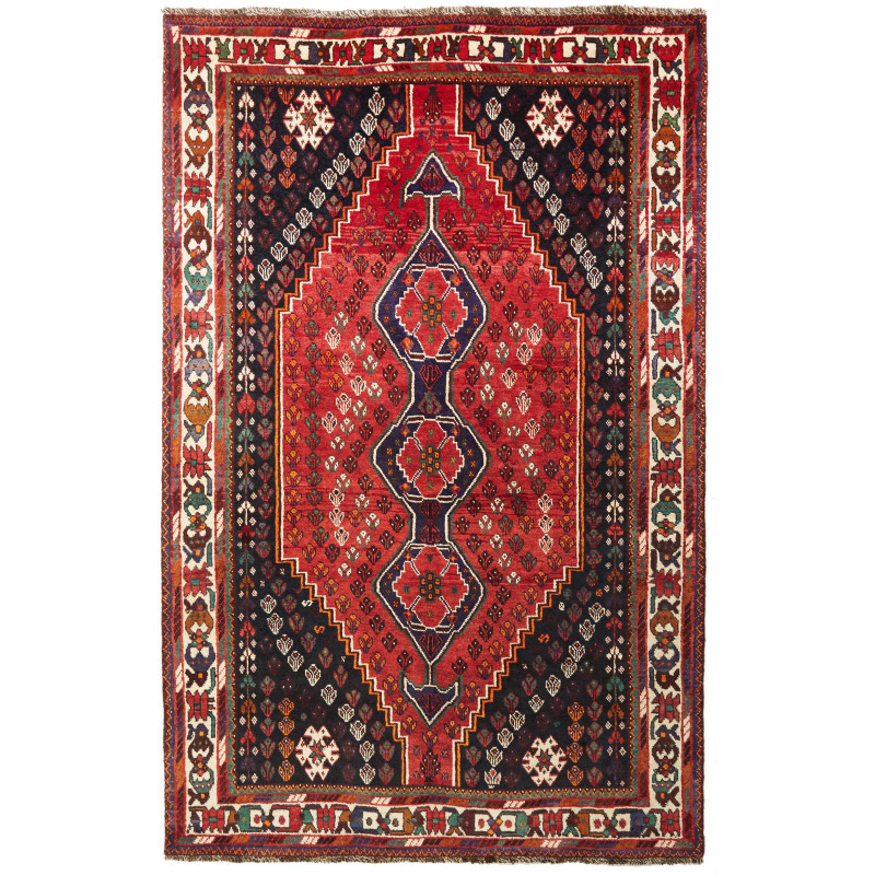 Shiraz 160x248 Cm Shiraz, Persia, Hand-spun Wool, Cotton,