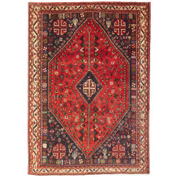 Shiraz 162x230 Cm Shiraz, Persia, Hand-carded Wool, Cotton