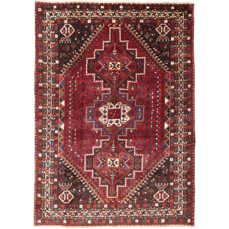 Shiraz 186x260 Cm Shiraz, Persia, Hand-carded Wool (warp: