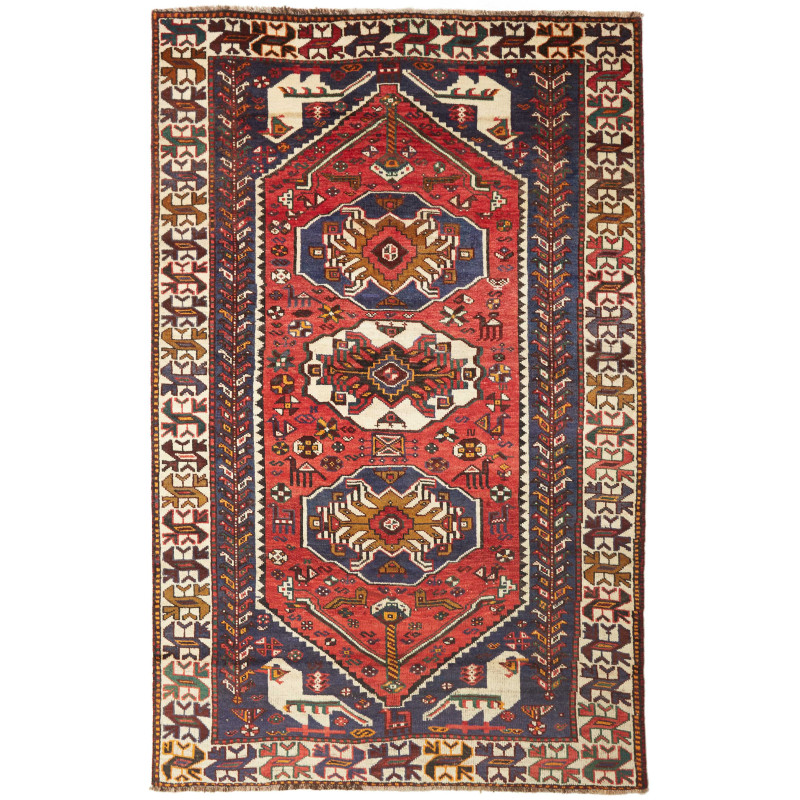 Shiraz 160x252 Cm Shiraz, Persia, Hand-carded Wool (warp: