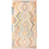 Kilim 105x199 Cm Kilim, Afghanistan, Hand-carded Wool (warp: