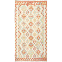 Kilim 107x198 Cm Kilim Afghanistan Hand-carded Wool Cotton