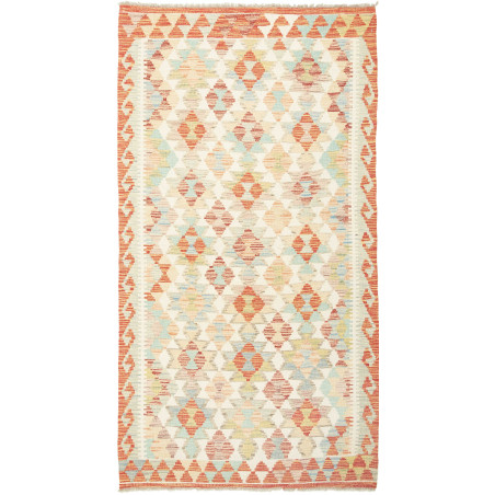 Kilim 107x198 Cm Kilim Afghanistan Hand-carded Wool Cotton