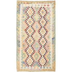 Kilim 104x187 Cm Kilim. Afghanistan. Hand-carded Wool (warp: