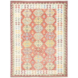 Kilim 133x173 Cm Kilim, Afghanistan, Hand-carded Wool (warp: