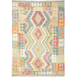 Kilim 129x182 Cm Kilim Afghanistan, Hand-carded Wool (cotton