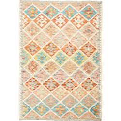 Kilim 132x189 Cm Kilim Afghanistan Hand-carded Wool Cotton