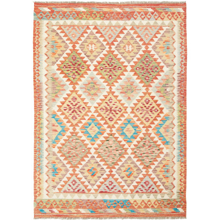Kilim 127x183 Cm Kilim, Afghanistan, Hand-carded Wool