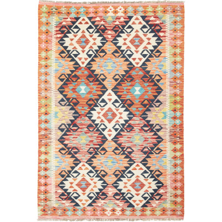 Kilim 122x183 Cm Kilim, Afghanistan, Hand-carded Wool (warp: