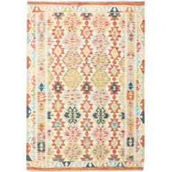 Kilim 130x185 Cm Kilim, Afghanistan, Hand-carded Wool (warp:
