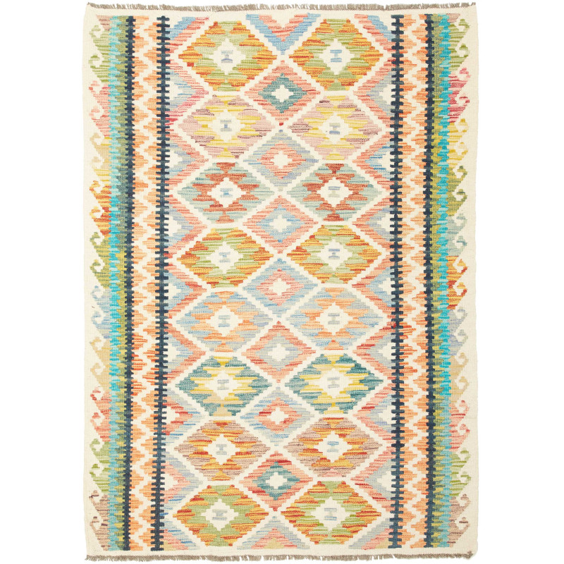 Kilim 125x174 Cm Kilim, Afghanistan, Hand-carded Wool,