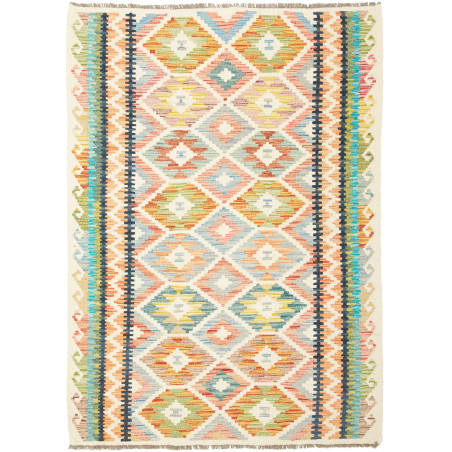 Kilim 125x174 Cm Kilim, Afghanistan, Hand-carded Wool,