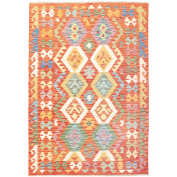 Kilim 123x178 Cm Kilim Afghanistan Hand-carded Wool (cotton