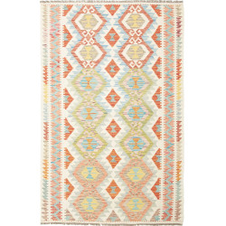Kilim 124x184 Cm Kilim, Afghanistan, Hand-carded Wool (warp: