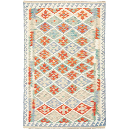 Kilim 125x192 Cm Kilim, Afghanistan, Hand-carded Wool (warp: