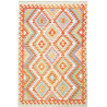 Kilim 123x185 Cm Kilim Afghanistan Hand-carded Wool Cotton