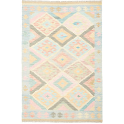 Kilim 120x178 Cm Kilim Afghan, Hand-carded Wool (warp: